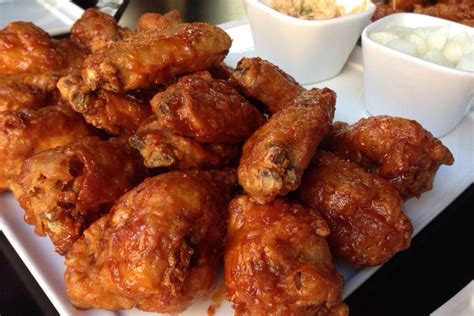 Bonchon wings - I was excited to see Bonchon here on the west coast. This pIace is legit for serving Korean Chicken Wings. The provide either a garlic soy or spicy …